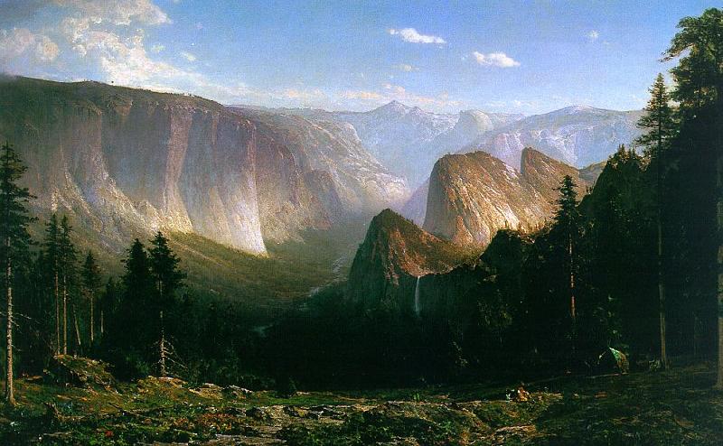 Thomas Hill Grand Canyon of the Sierras, Yosemite Sweden oil painting art